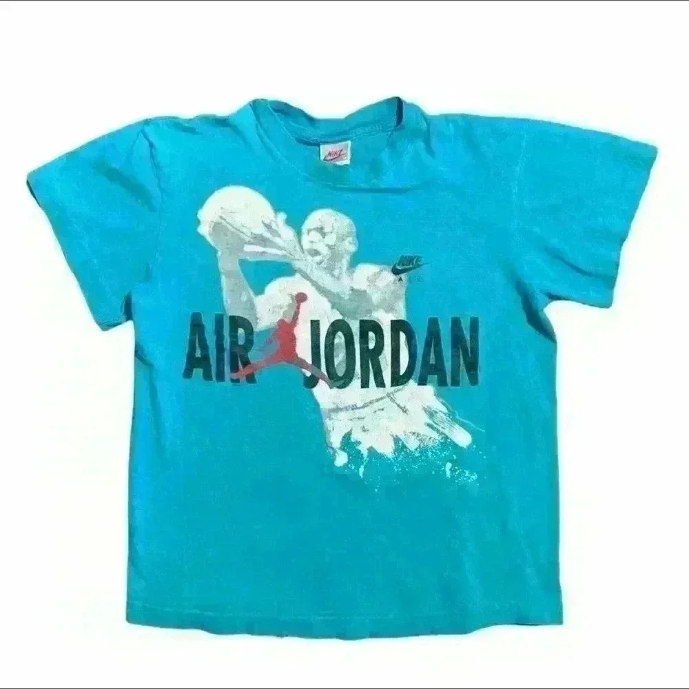 Vintage nike air hard bugs bunny space jam tshirt size medium made‎ in usa